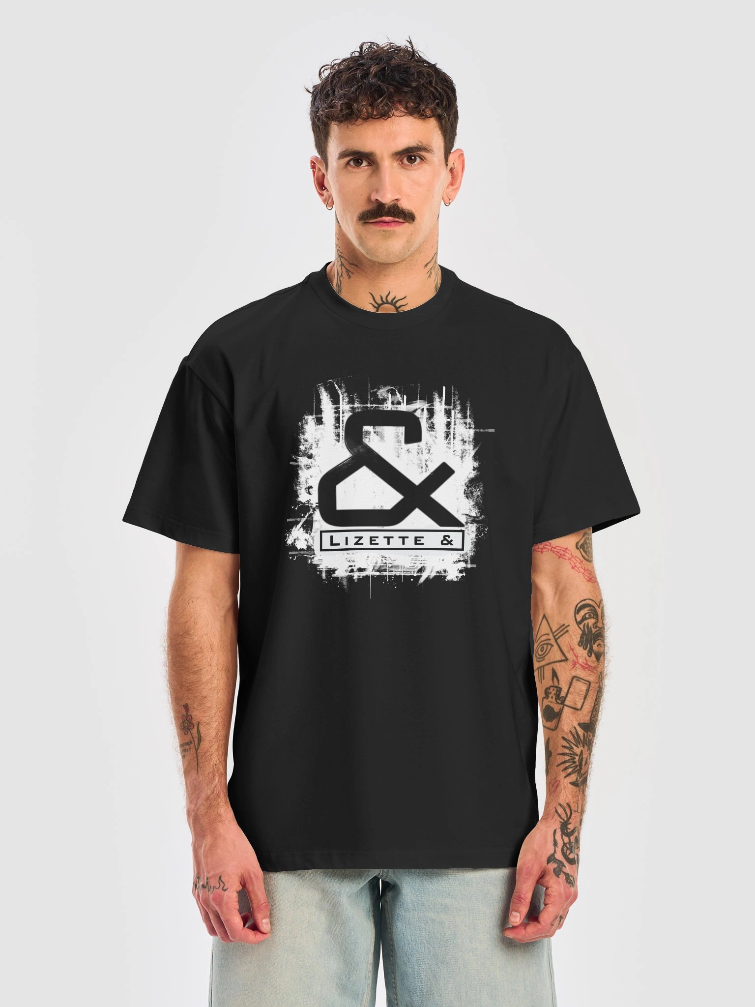 Lizette & classic print mes box tshirt product image (5)