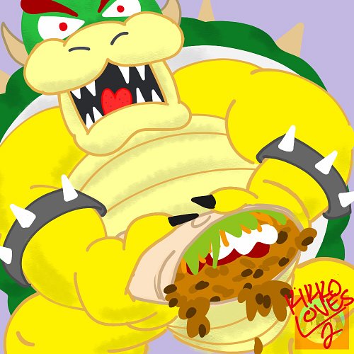 Day 7: Bowserbigbeanburrito

Who knew someone’s twitch handle became a prompt 😆 

#stanktober2026 #bowser #twitch #burrito #f...