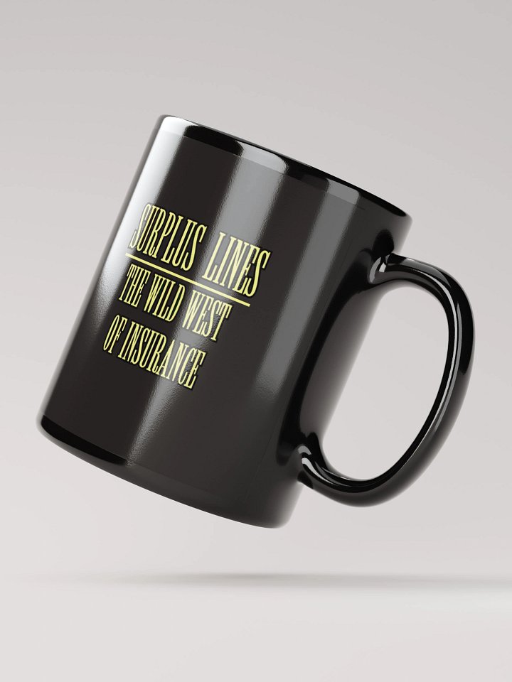Surplus Lines Wild West Black Mug product image (4)