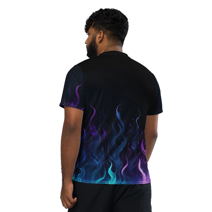 Up in Flames Soccer Jersey product image (2)