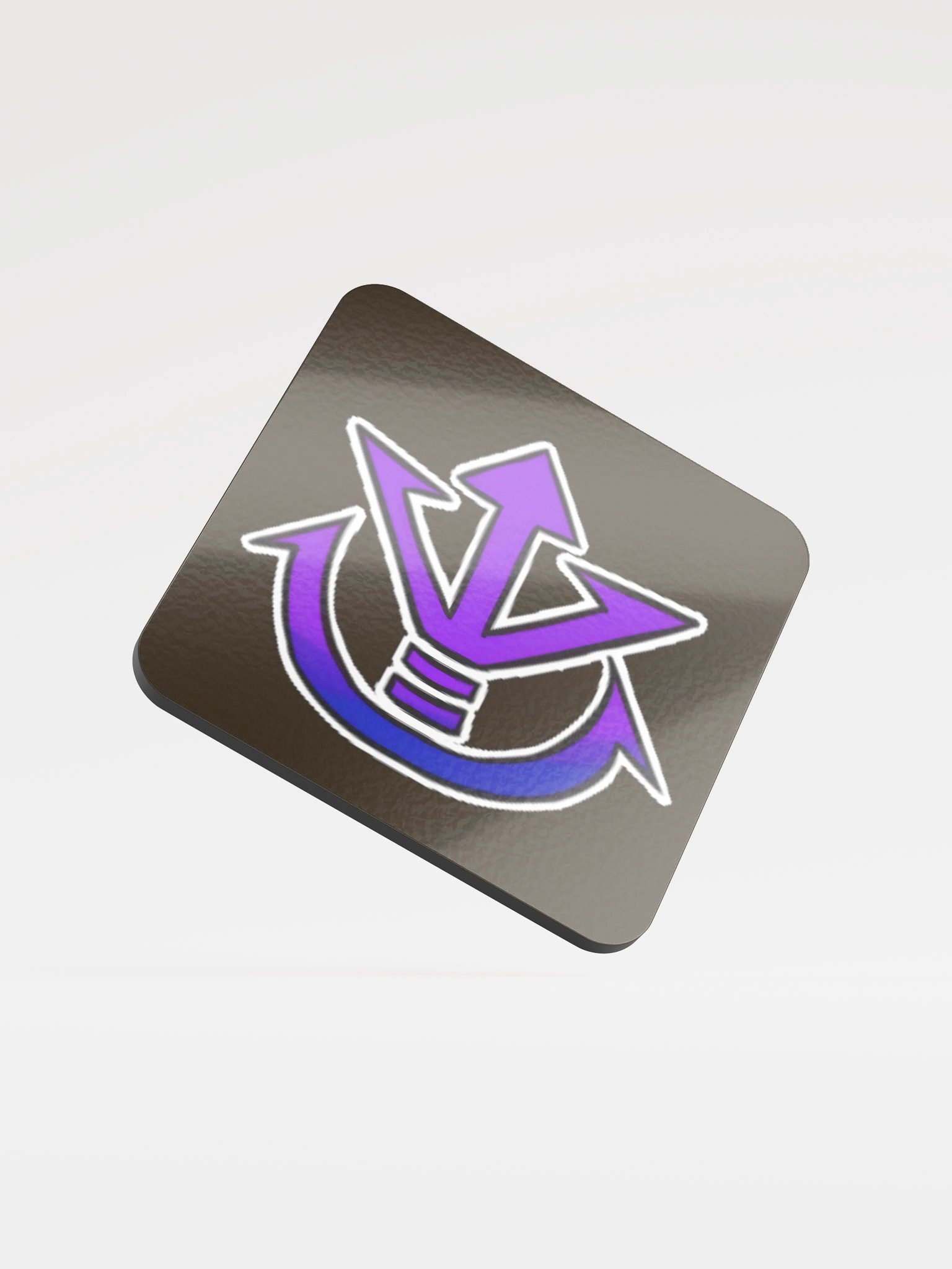 Royal Crest Glossed Coaster product image (1)
