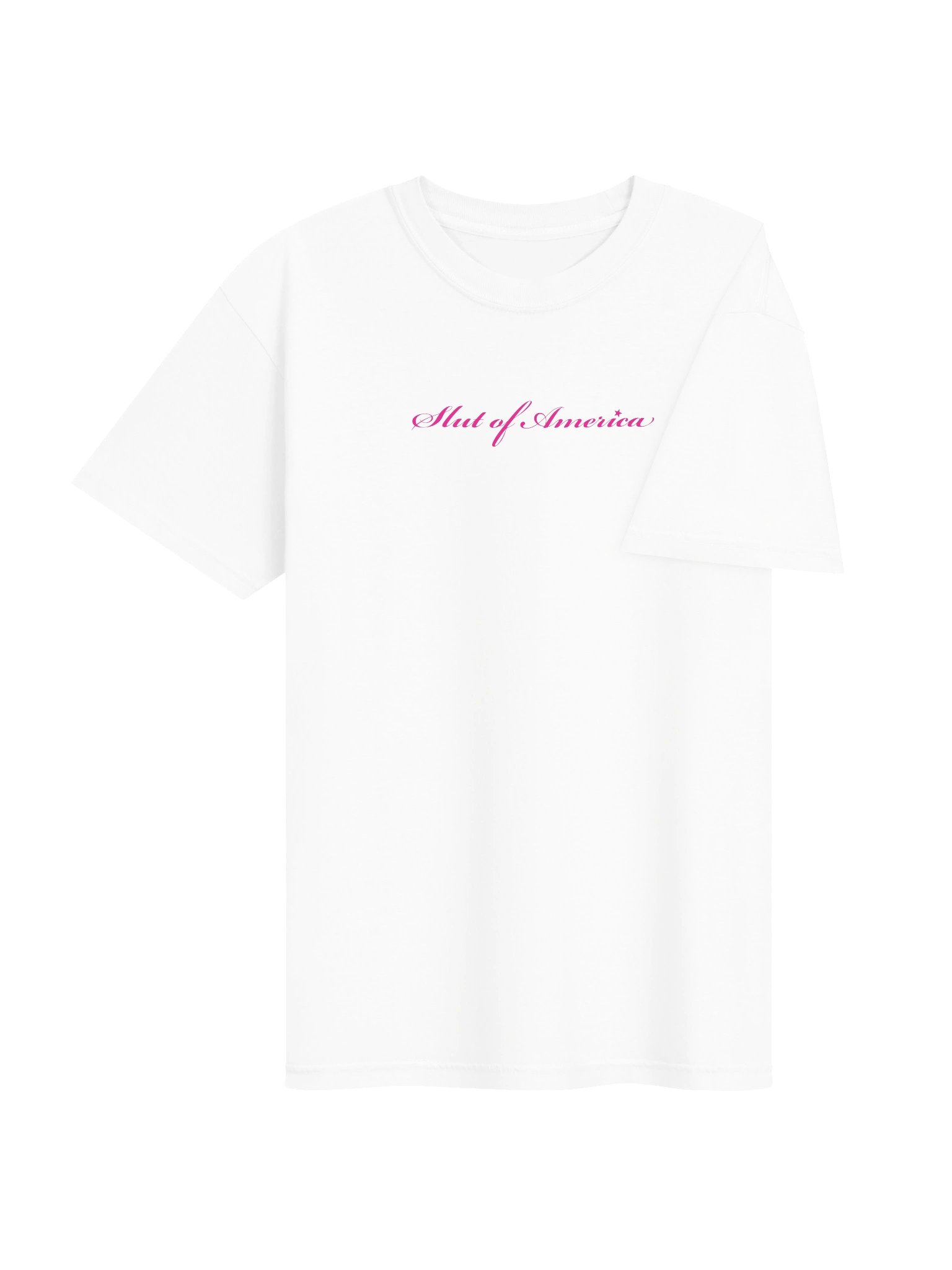 CURSIVE SLUT T-SHIRT - PRINTED product image (4)