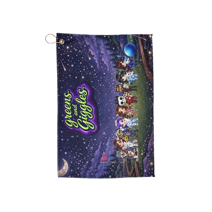 Greens & Giggles Microfiber Golf Towel product image (1)