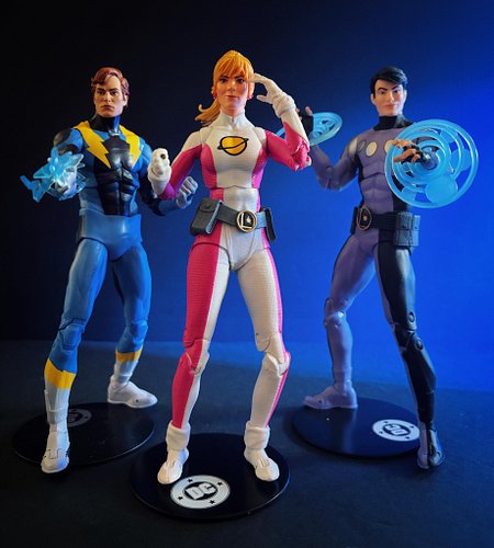 Long Live the Legion! It’s going to irritate me that I’m stuck with a Lightning Lad in a mismatched outfit with neutral expre...