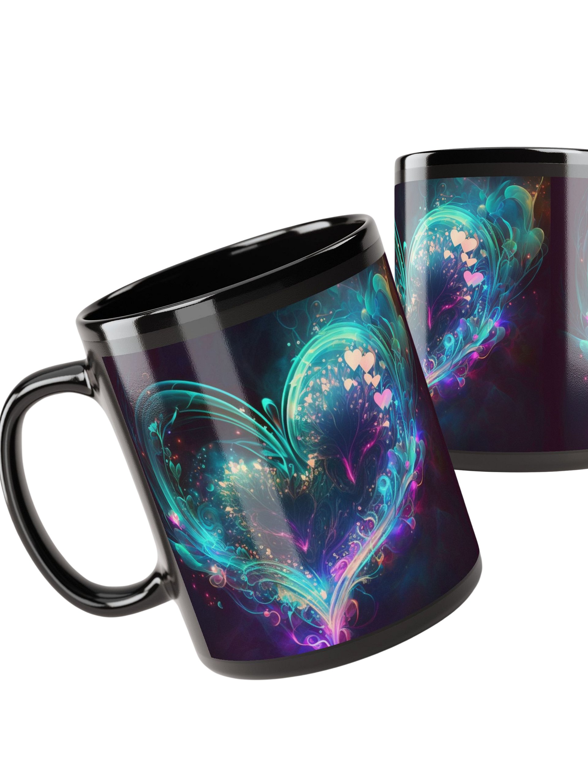 Neon Heart Mug product image (2)