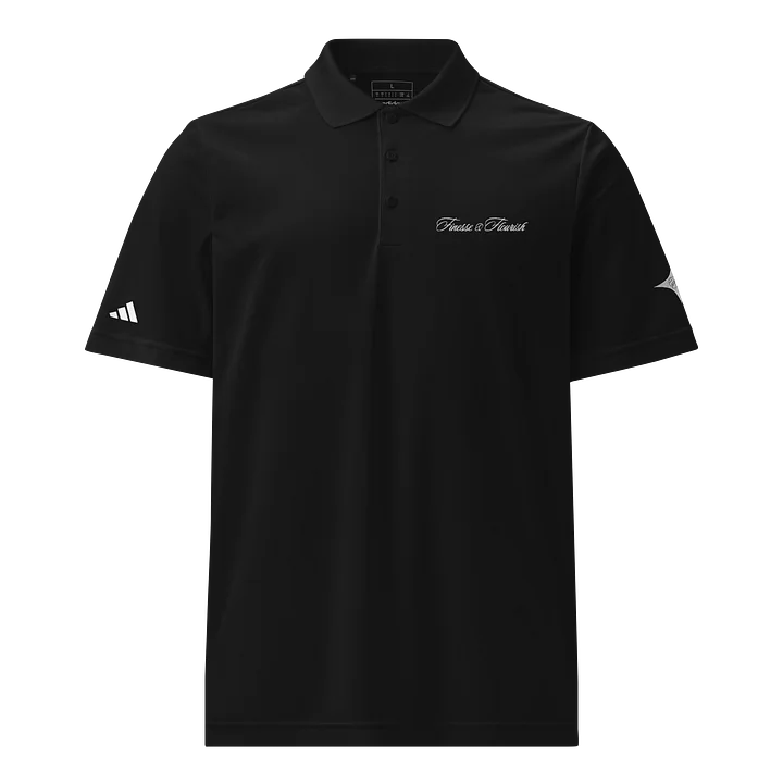 F&F Script Adidas Sport Polo Shirt product image (1)
