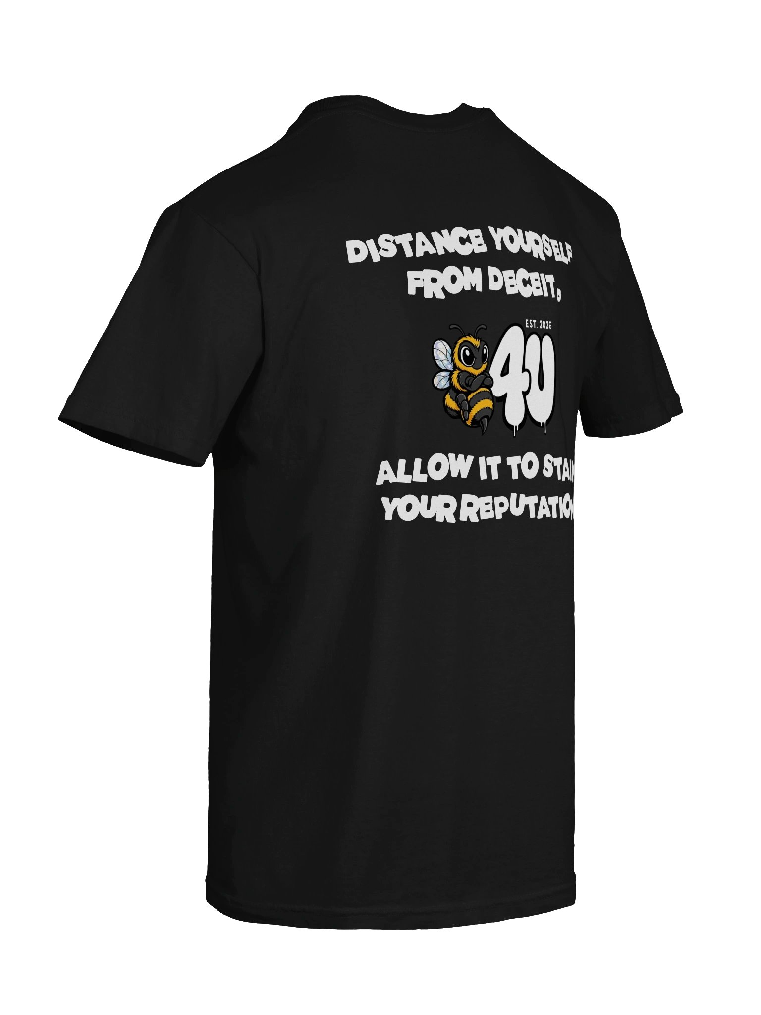 DISTANCE YOURSELF FROM DECEIT Graphic Tee product image (99)