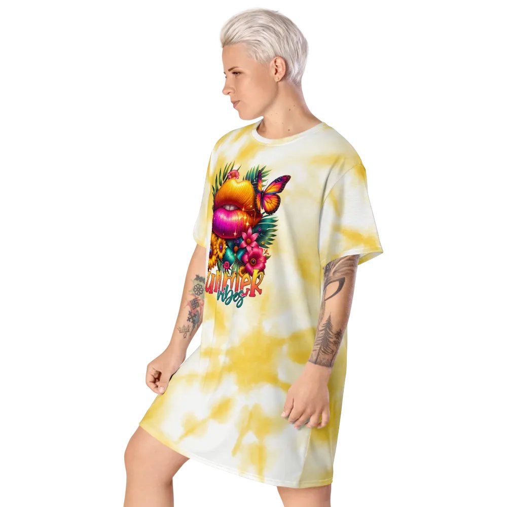 Butterfly Kiss Summer T-Shirt Dress product image (5)
