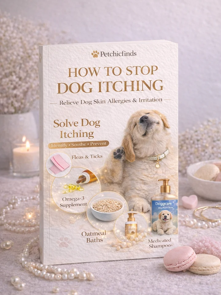 How to Stop Dog Itching: Identify, Soothe & Prevent Skin Irritation (Digital PDF) product image (1)