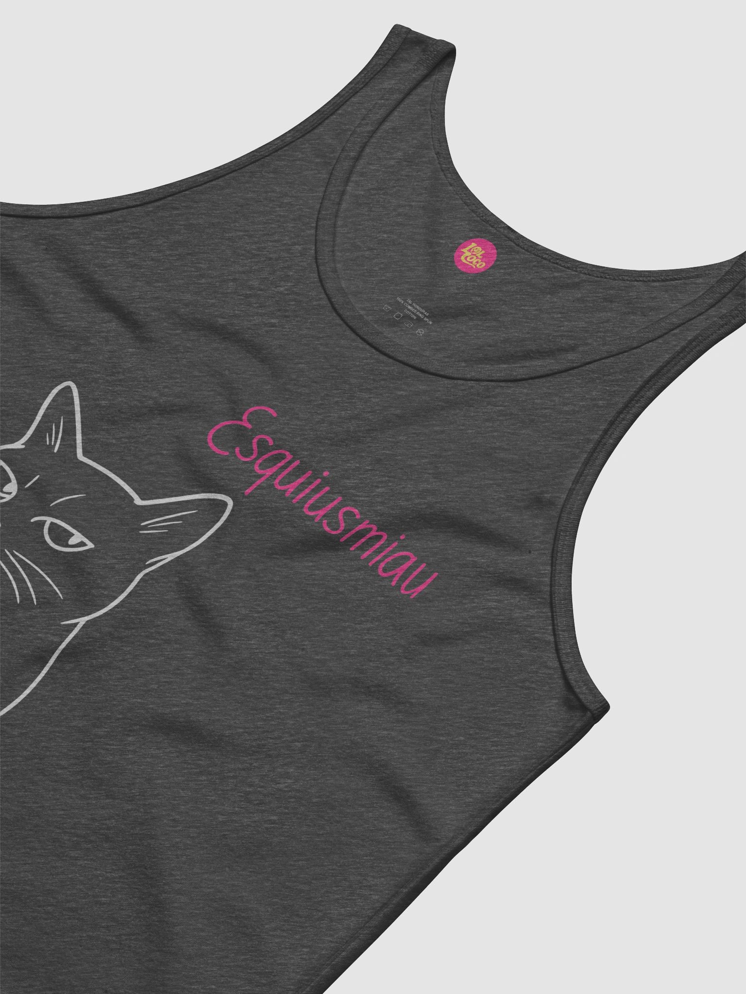 "Esquiusmiau" Tank (Dark) product image (5)