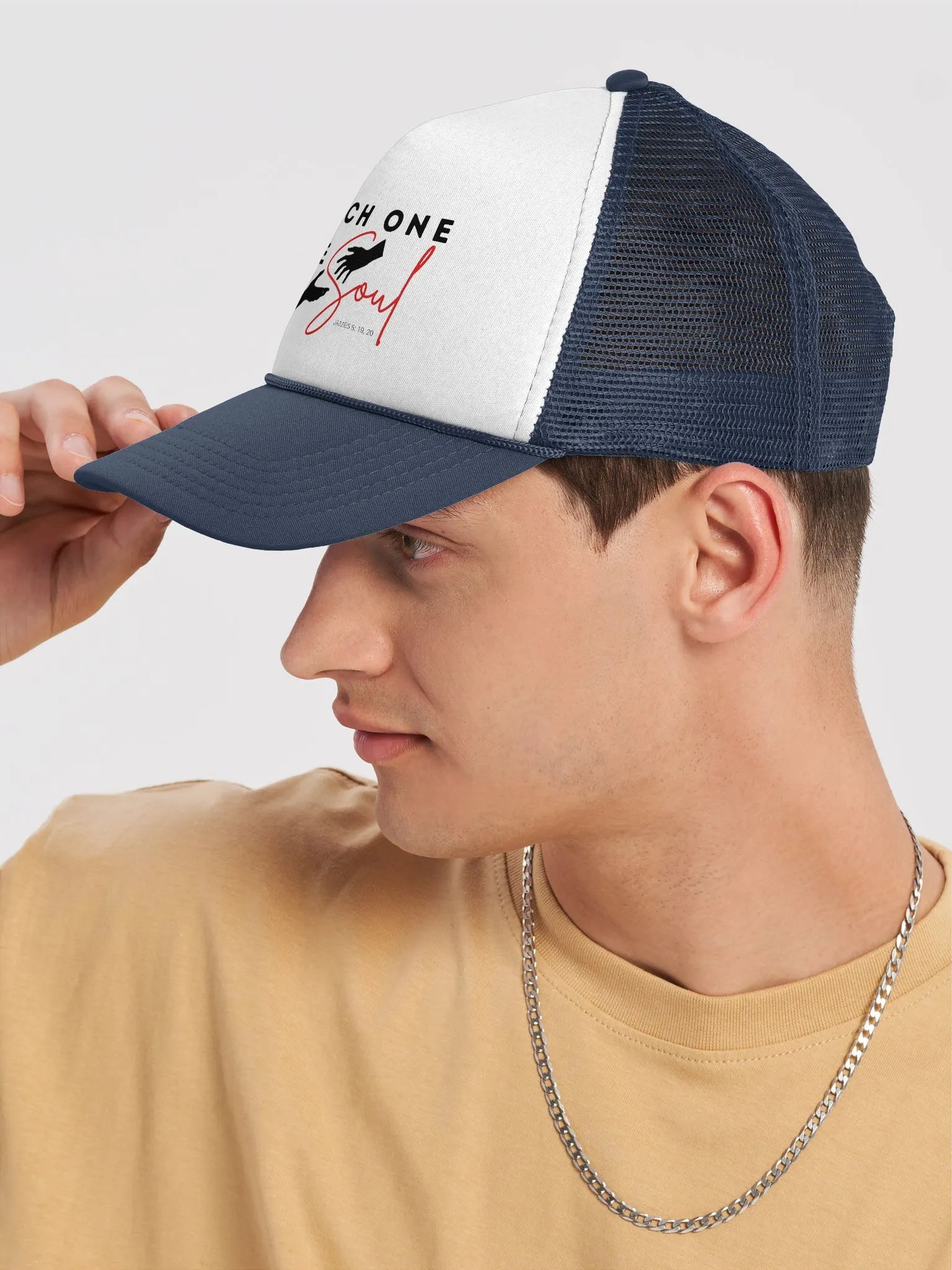 Reach One More Soul Trucker Hat product image (7)