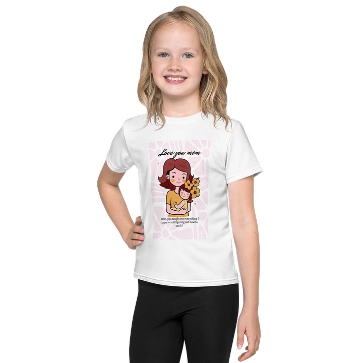 Love You Mom Vintage Style Tee product image (1)