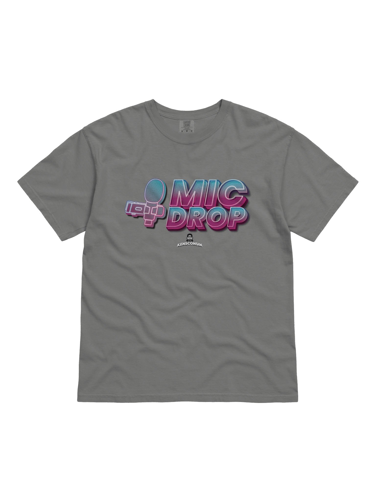 Kensconsin Mic Drop Alternate Logo T-Shirt product image (1)
