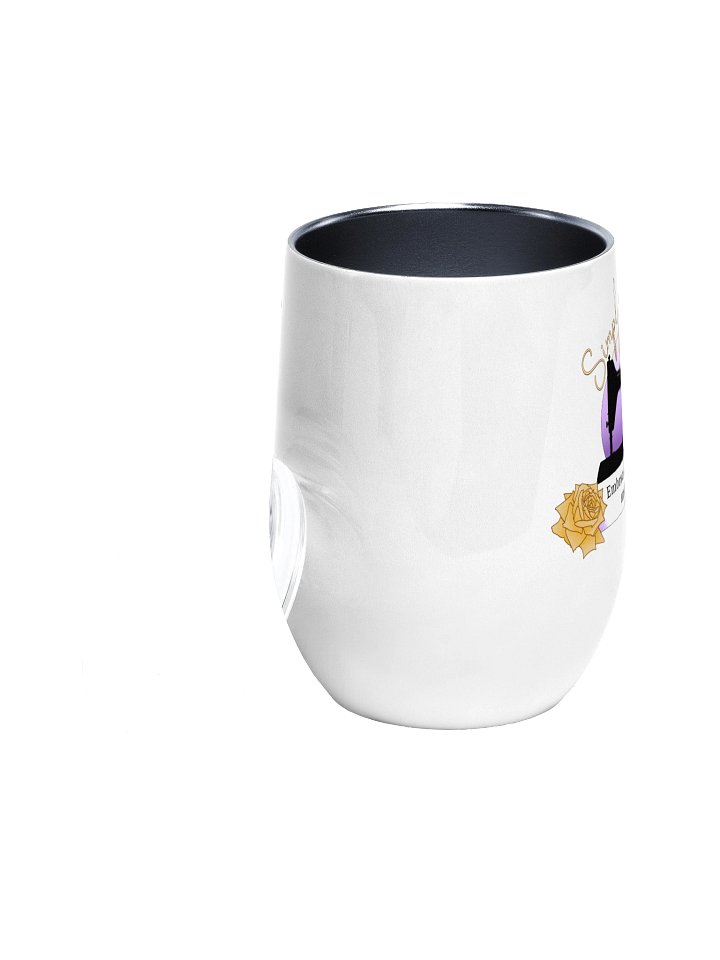 Simply Stitchy "Embrace Your Creativity and Have Fun" Wine Tumbler product image (2)