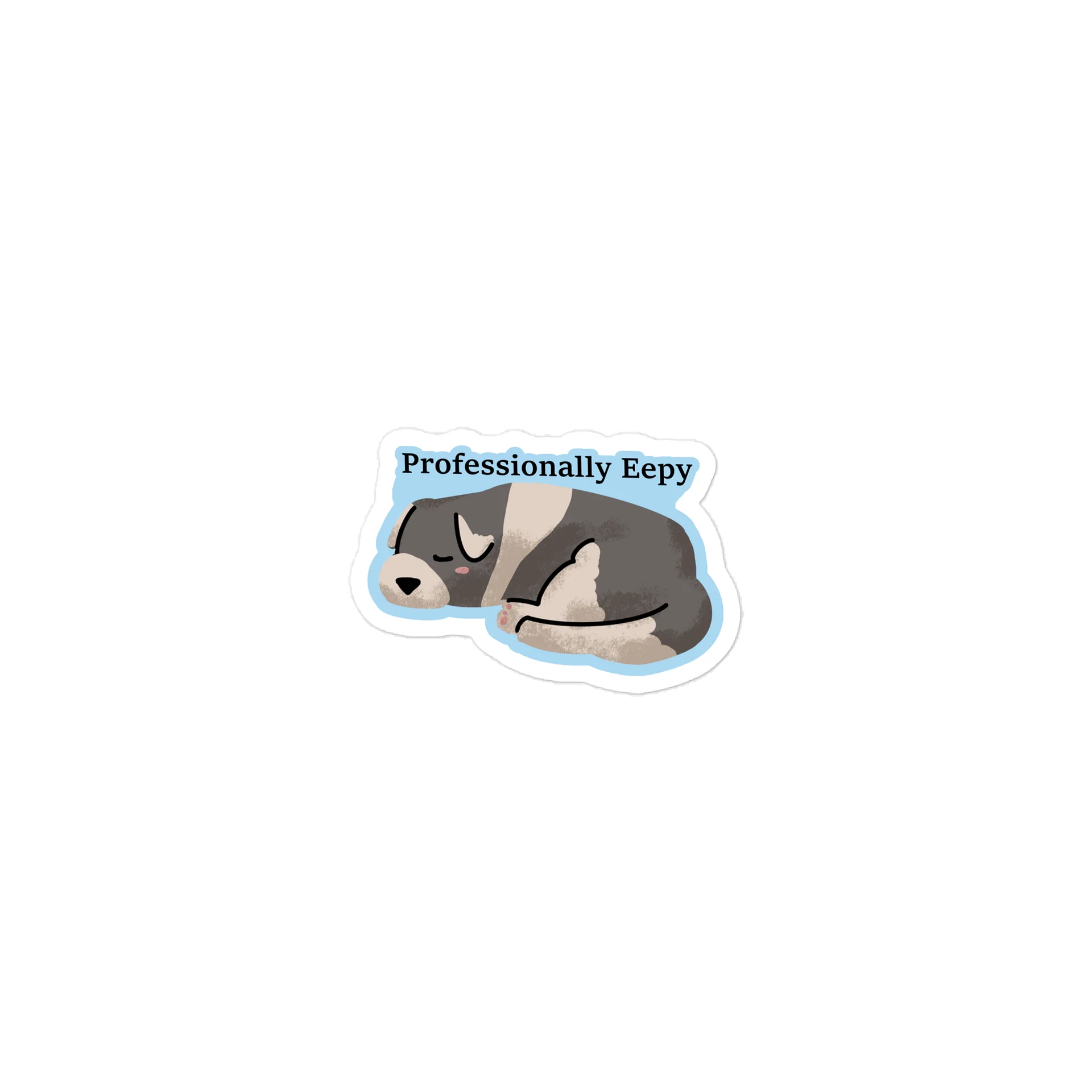 Professionally Eepy Die-Cut Vinyl Sticker product image (1)