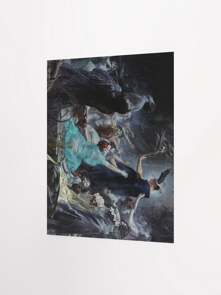 ''Souls on the Banks of the Acheron'' by Adolf Hirémy-Hirschl Poster product image (2)