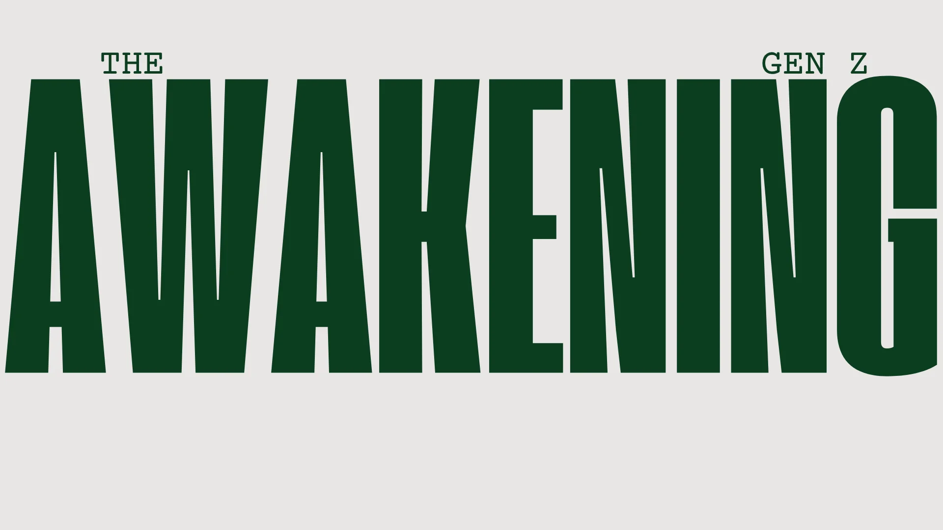 Gen Z Awakening – Desktop Wallpaper product image (1)
