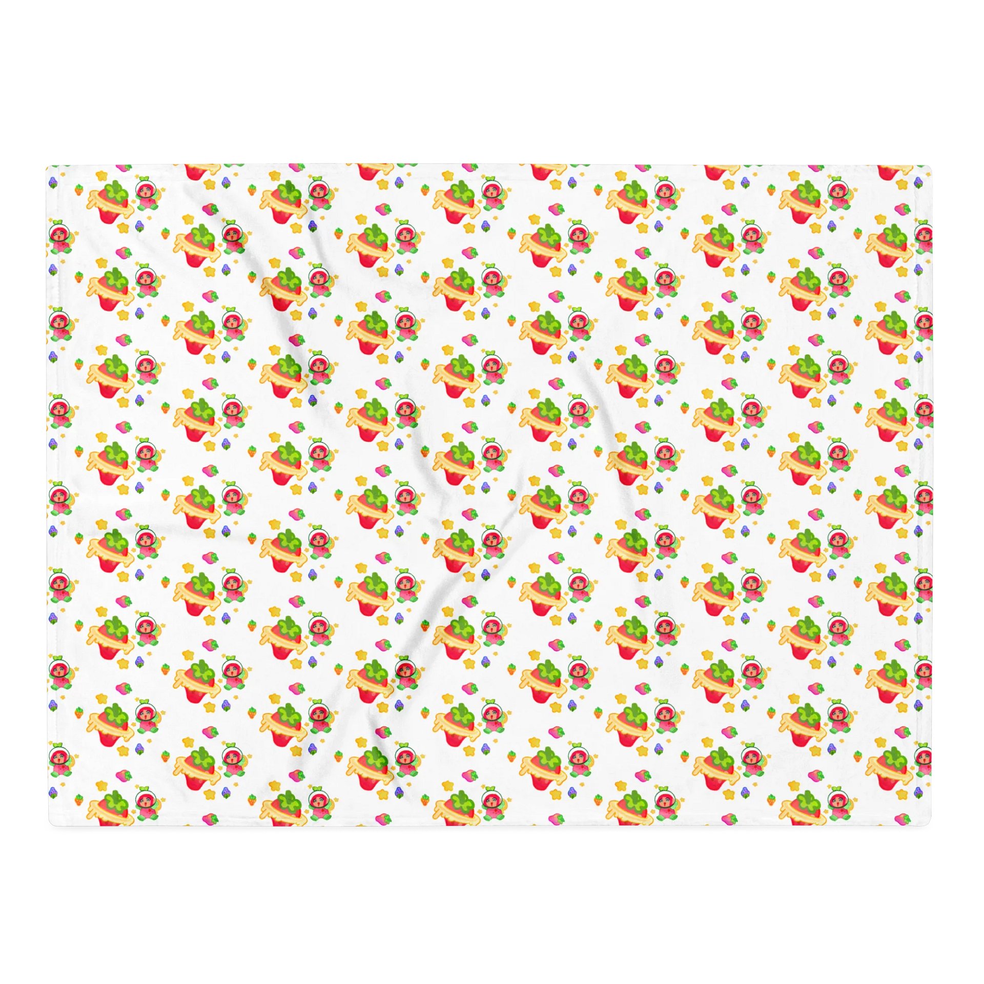 Strawberry planet blanket product image (2)