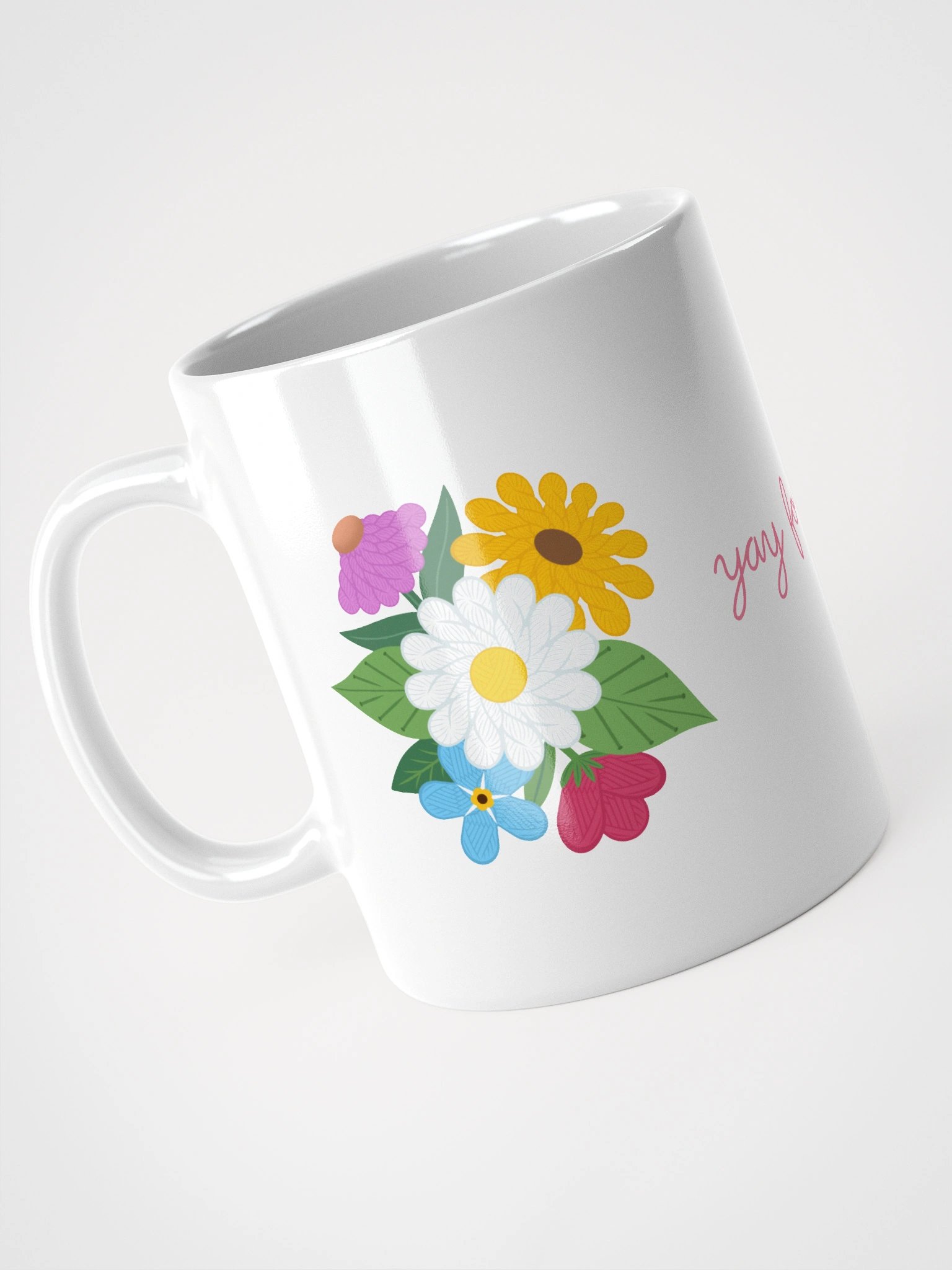 Floral Yarn Mug product image (4)