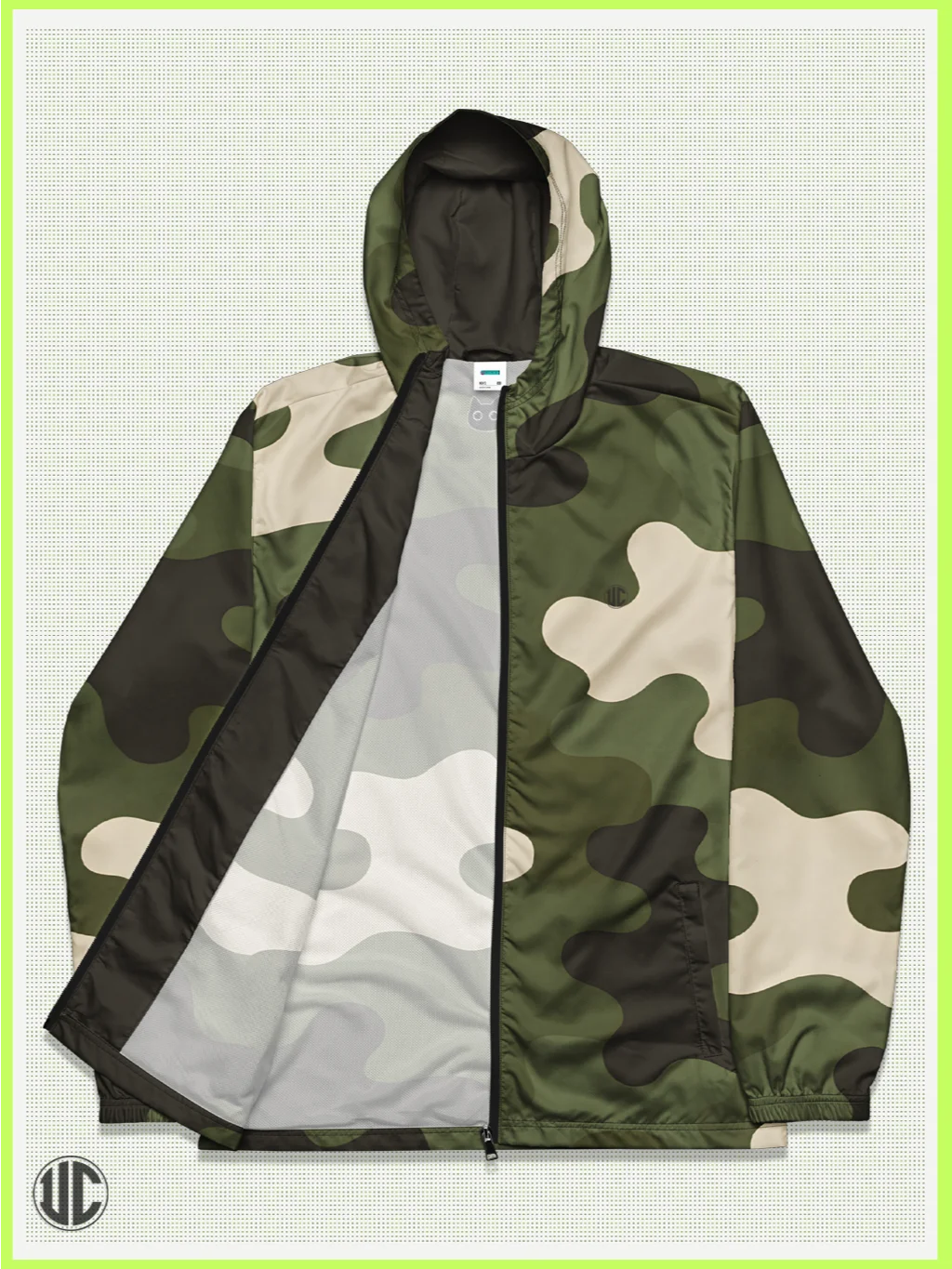 Becker's Modern Camo – Windbreaker product image (1)