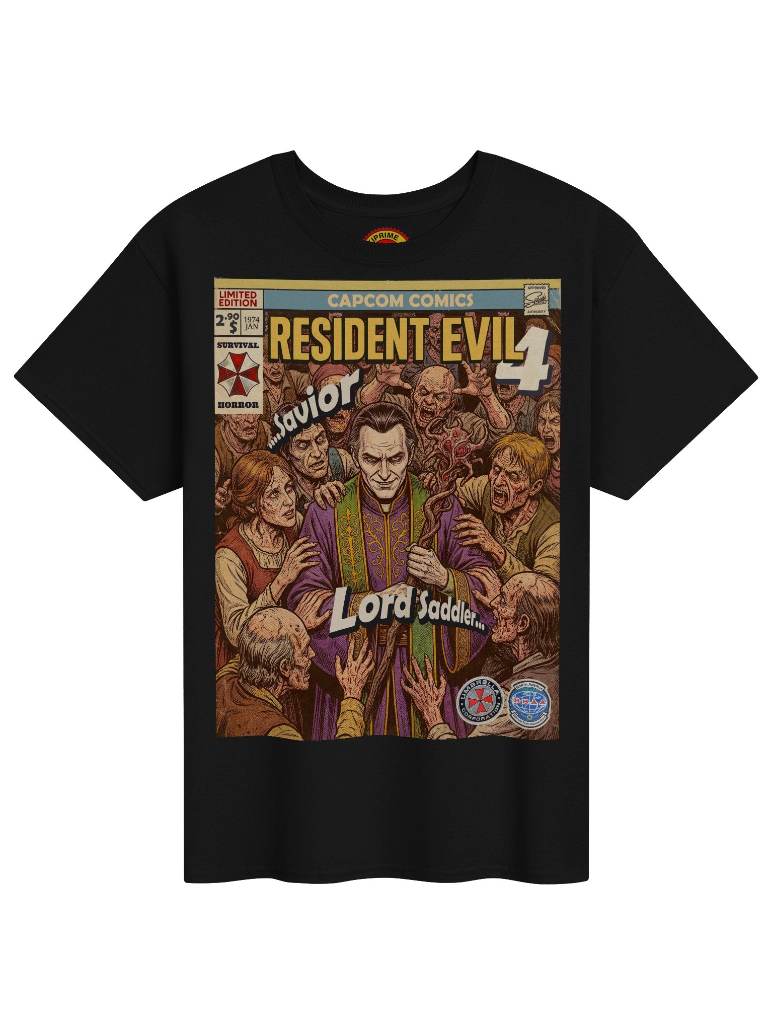 Resident Evil 4 Osmund Saddler Comic Art T-Shirt product image (1)