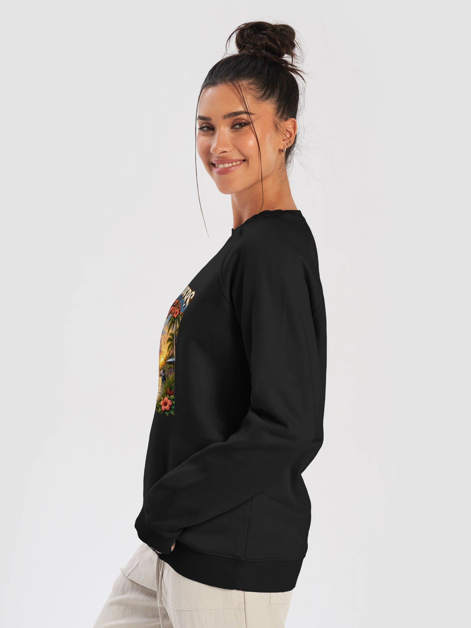She's the Sun & the Storm Organic Raglan Sweatshirt product image (16)