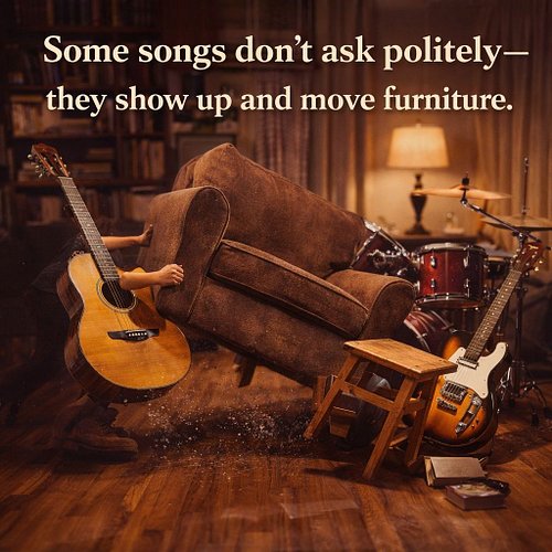 Some songs don’t ask politely — they show up and move furniture.
🎧 https://open.spotify.com/artist/0JlsPIHAPivXEtme3ENje7?si=...