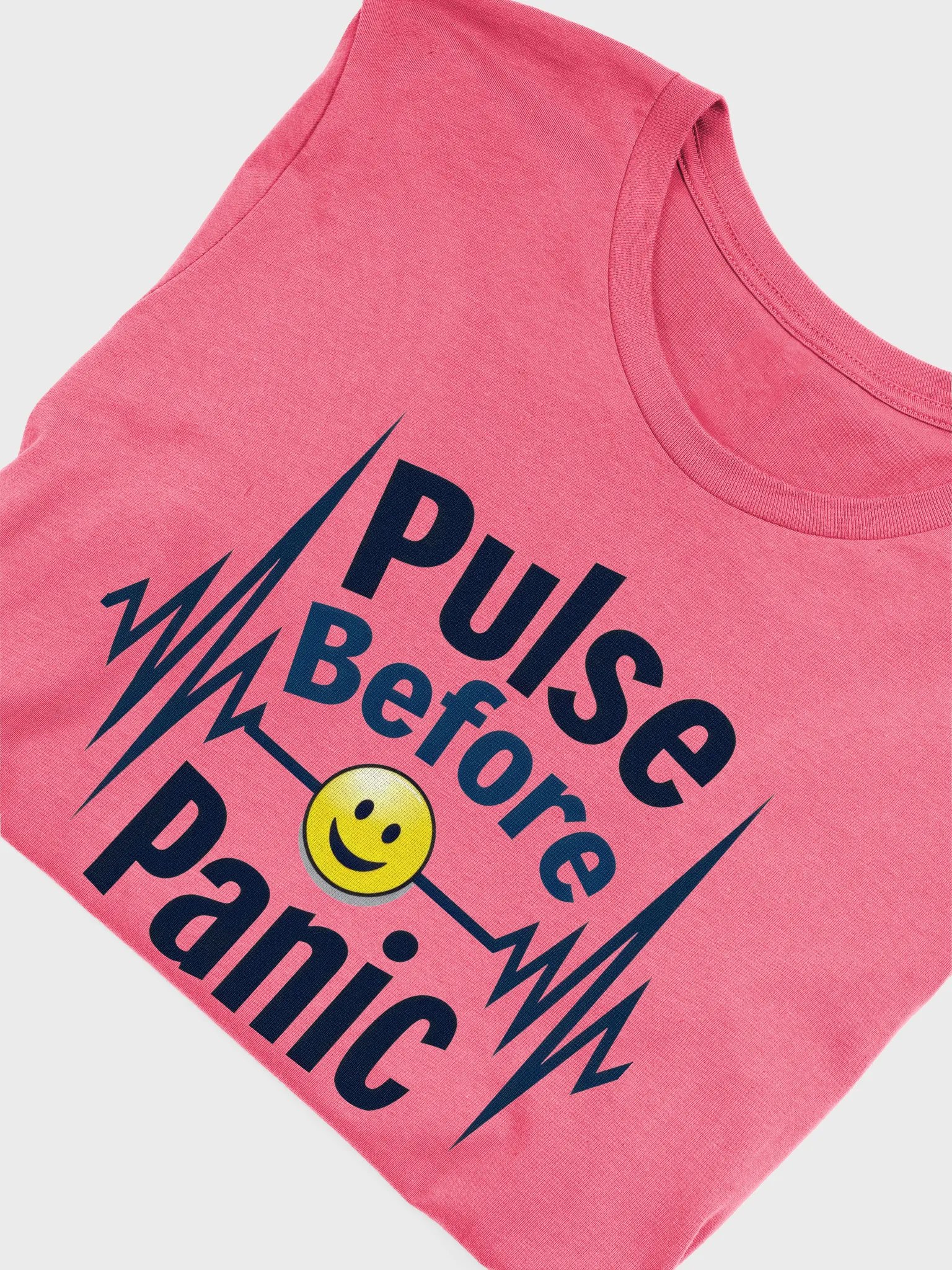 Pulse Before Panic Smiley T-Shirt product image (50)