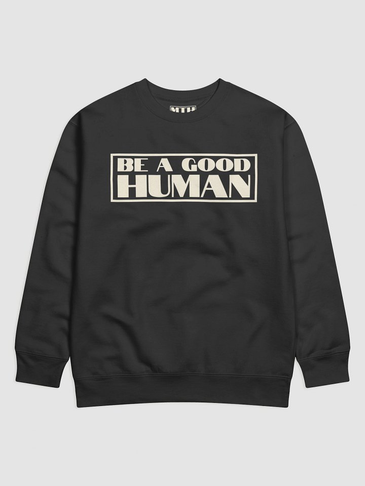 Be A Good Human Sweater product image (1)