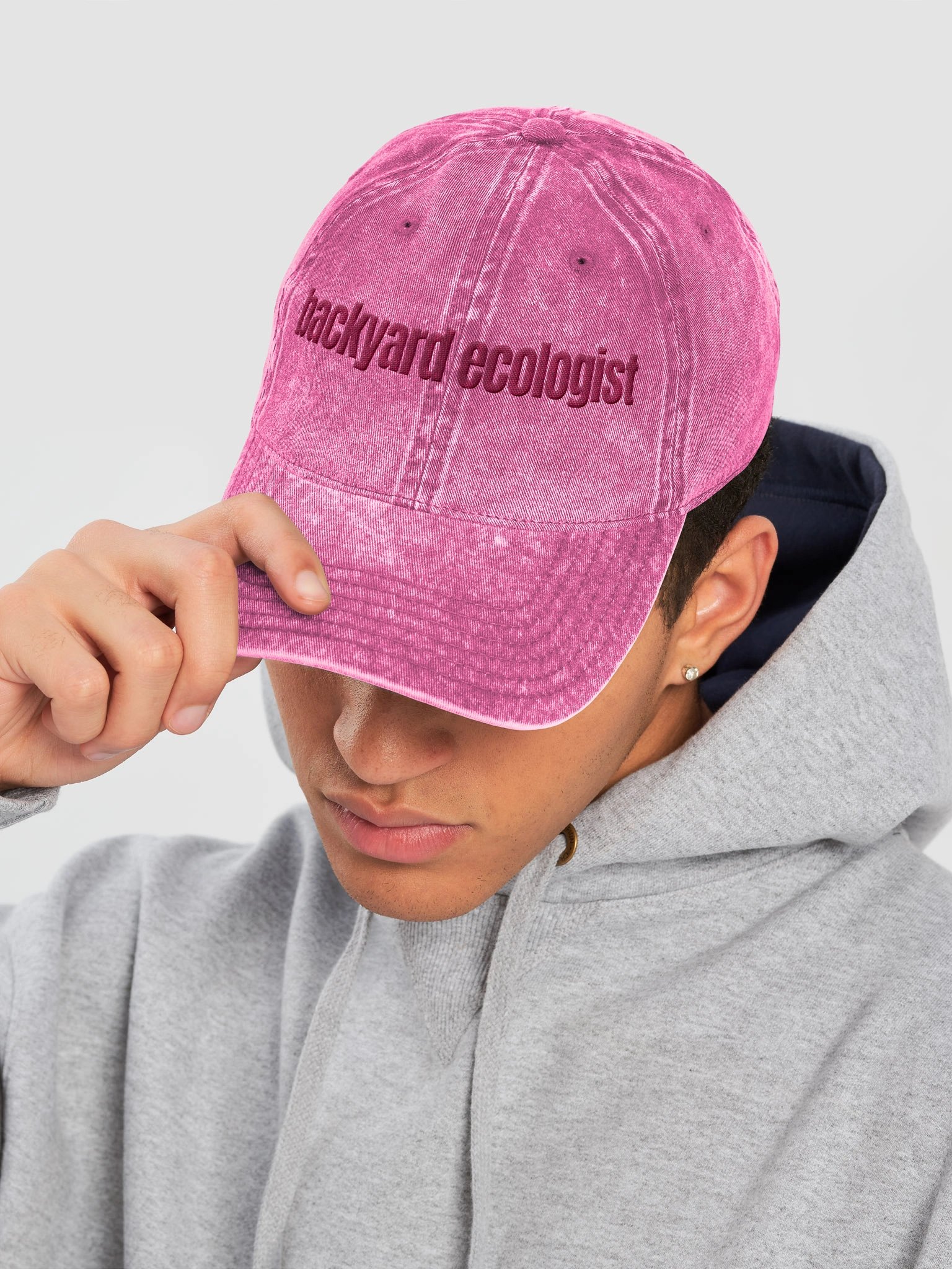 Asheville Native Garden Club Backyard Ecologist Hat product image (7)