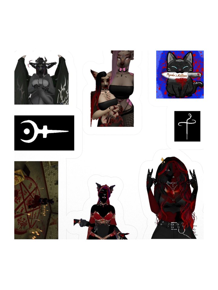 PK Kiss Cut Stickers product image (1)
