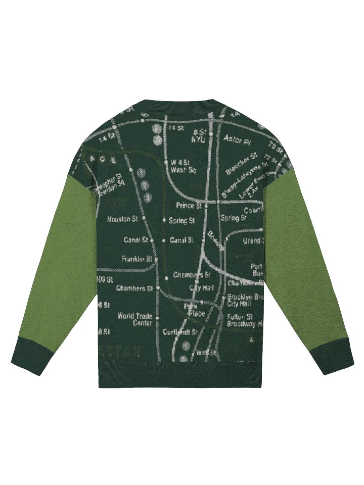 The New Yorker Relaxed Fit Knit in Grassy Pine product image (2)
