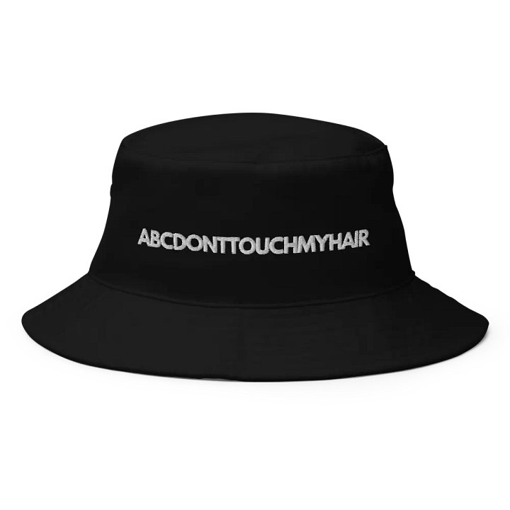 ABC Don't Touch My Hair Bucket Hat product image (1)