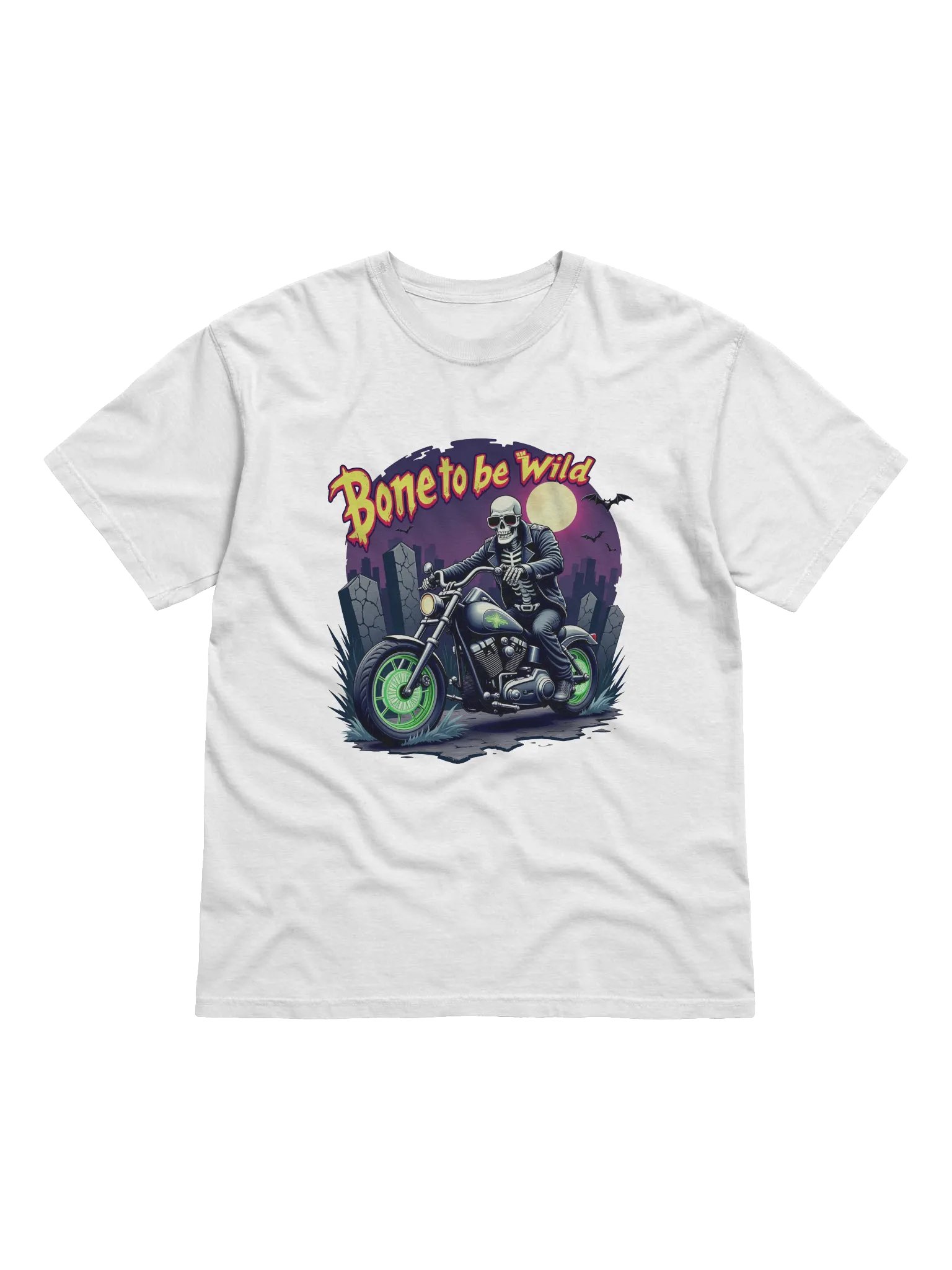 Bone To Be Wild - Ultra-Soft Cotton Relaxed Fit Tee product image (3)