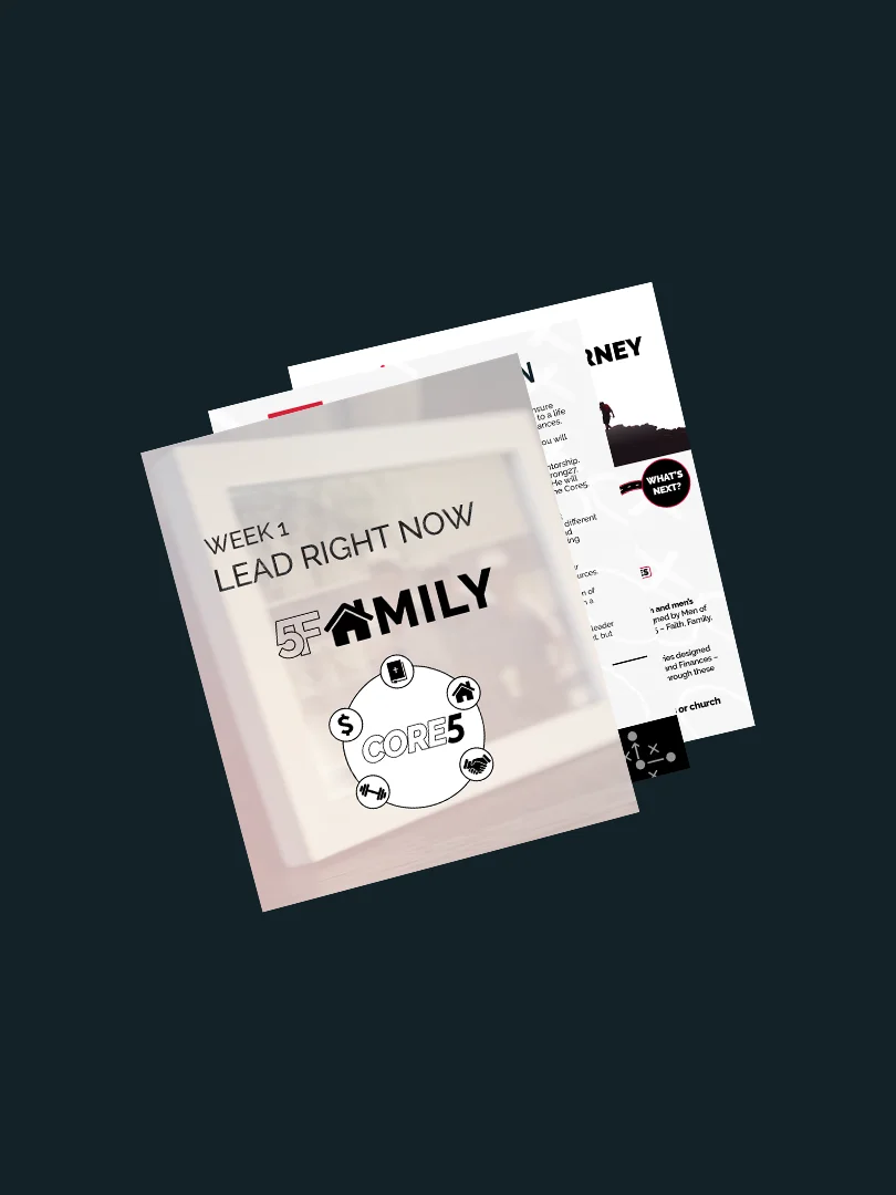 A Man’s Family Leader Pack | Christian Men’s Small Group Curriculum product image (2)