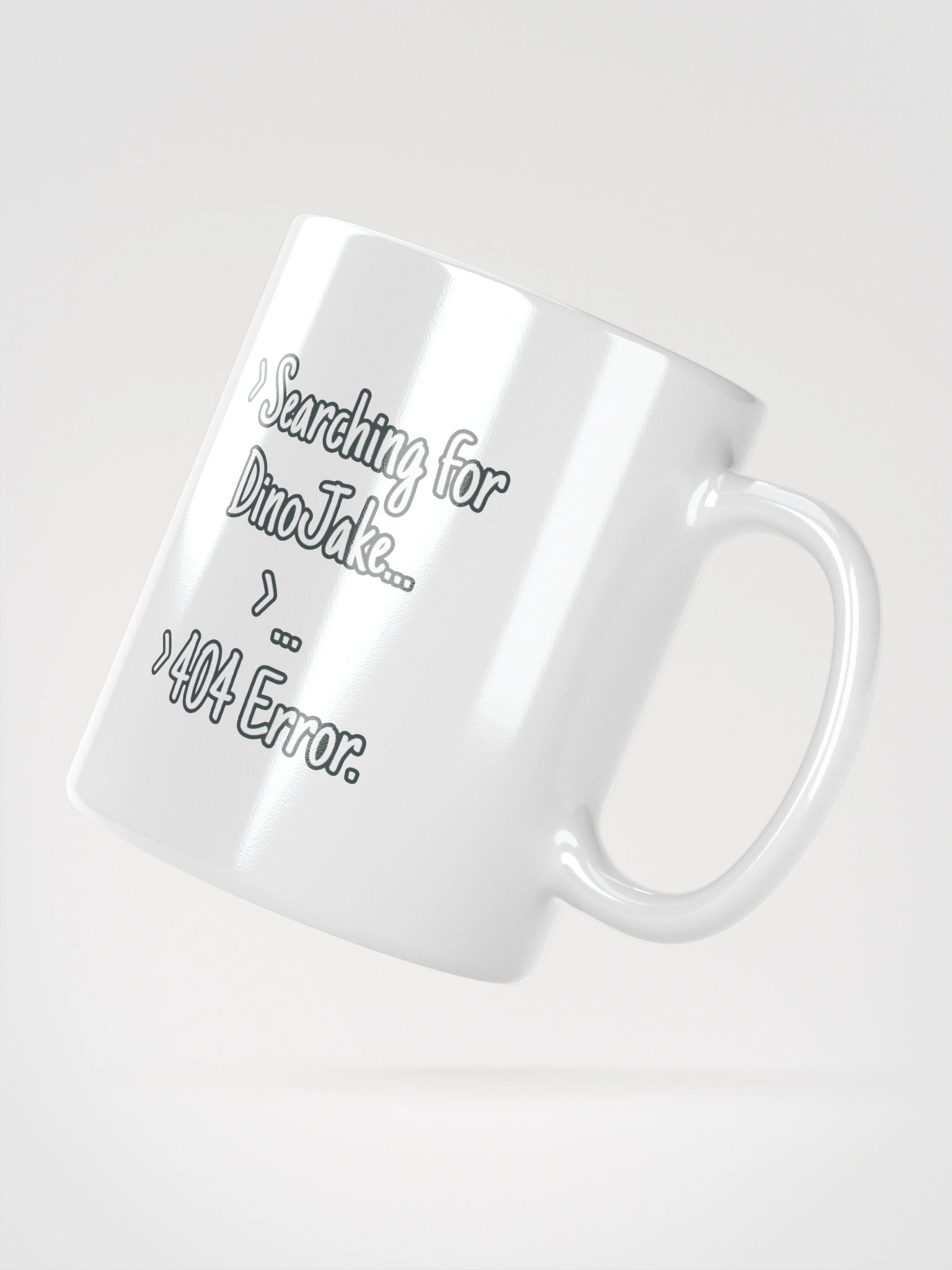 404 Error White Glossy Mug product image (9)