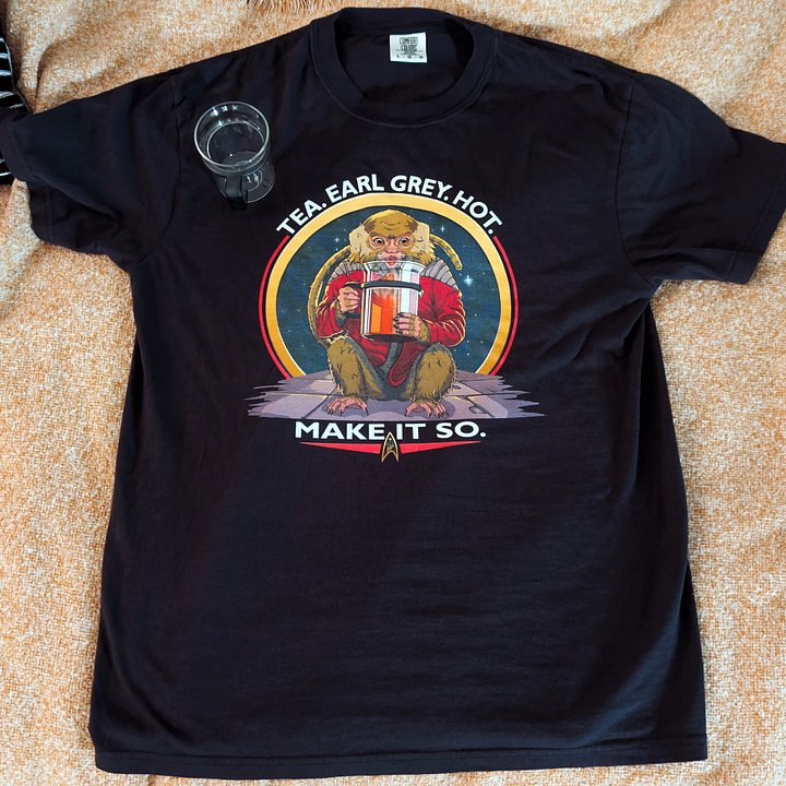 Picard Marmoset Staring T-Shirt product image (1)
