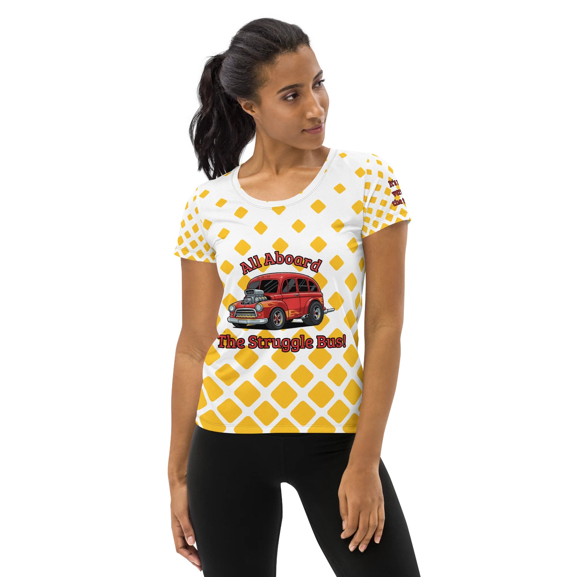 Struggle Bus Women's Athletic Tee product image (1)