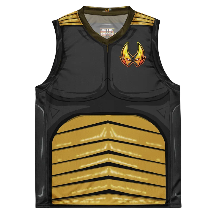 Villain Support Battle Armor Tank Top - Black/Brown product image (2)