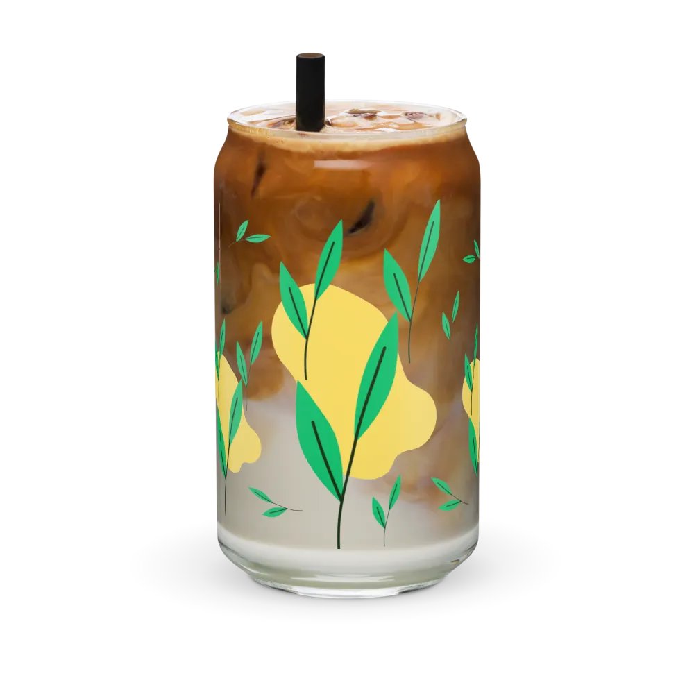 Boho Leaves Design - Sipper Glass product image (6)