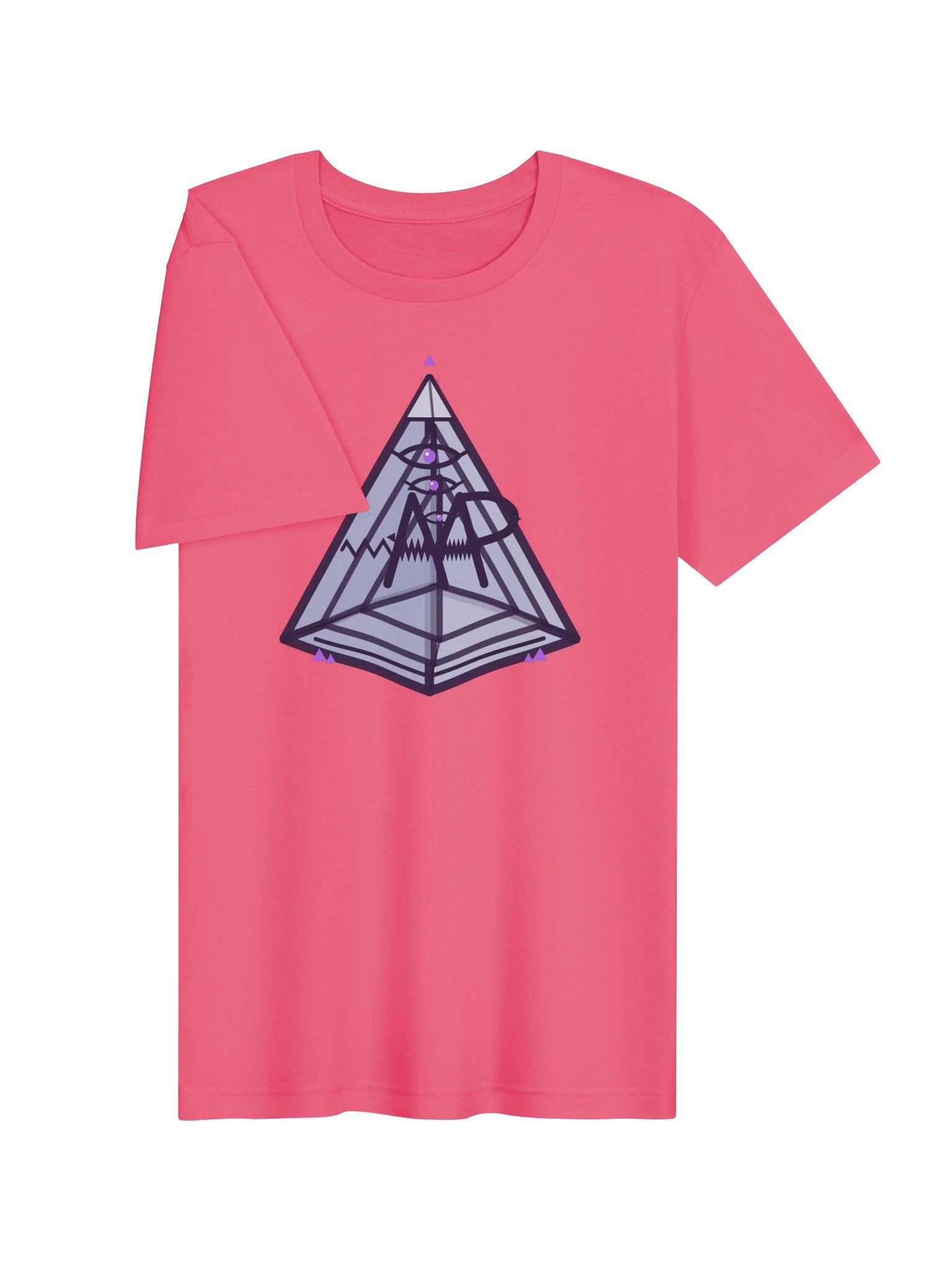 Mt. AMP 5D Pyramid Tee — Pink product image (3)