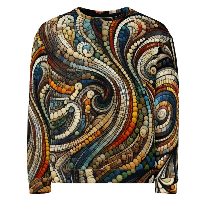 Colorful Patterns - All-Over Unisex Sweatshirt #15 product image (1)