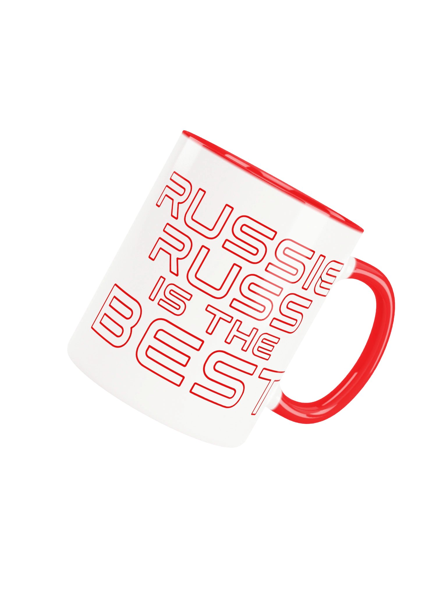 Minimal Logo Russie Russ is the Best! Mug V2 product image (4)