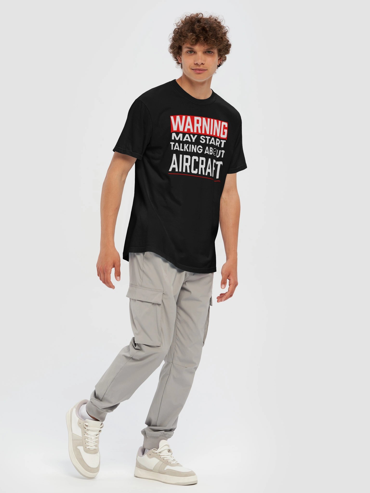 Airplane Warning T-shirt product image (7)