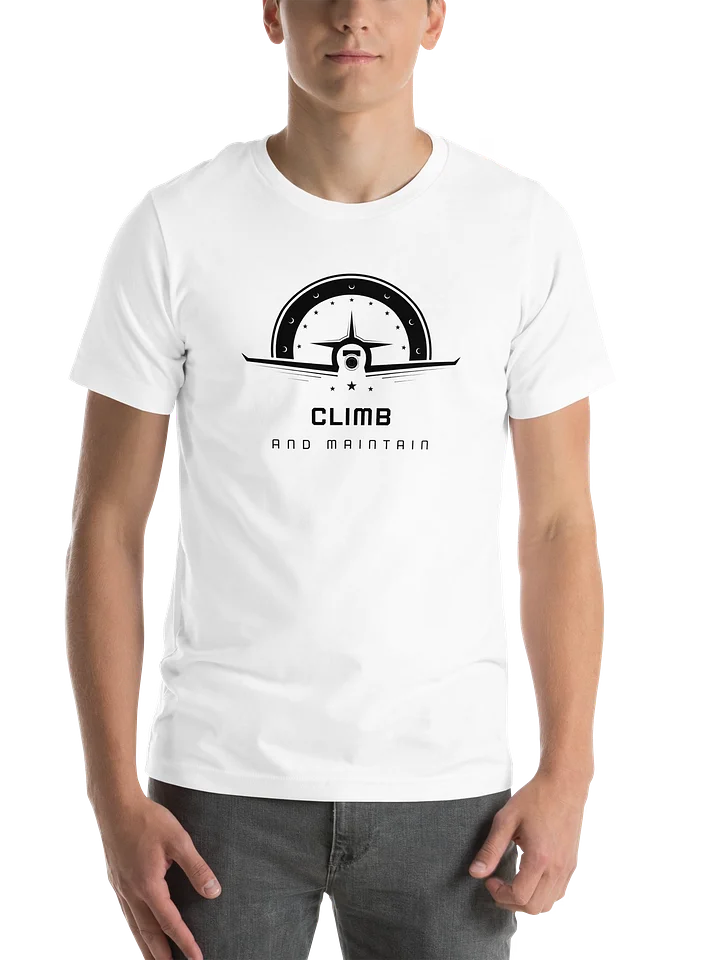 Climb and Maintain T-shirt product image (1)