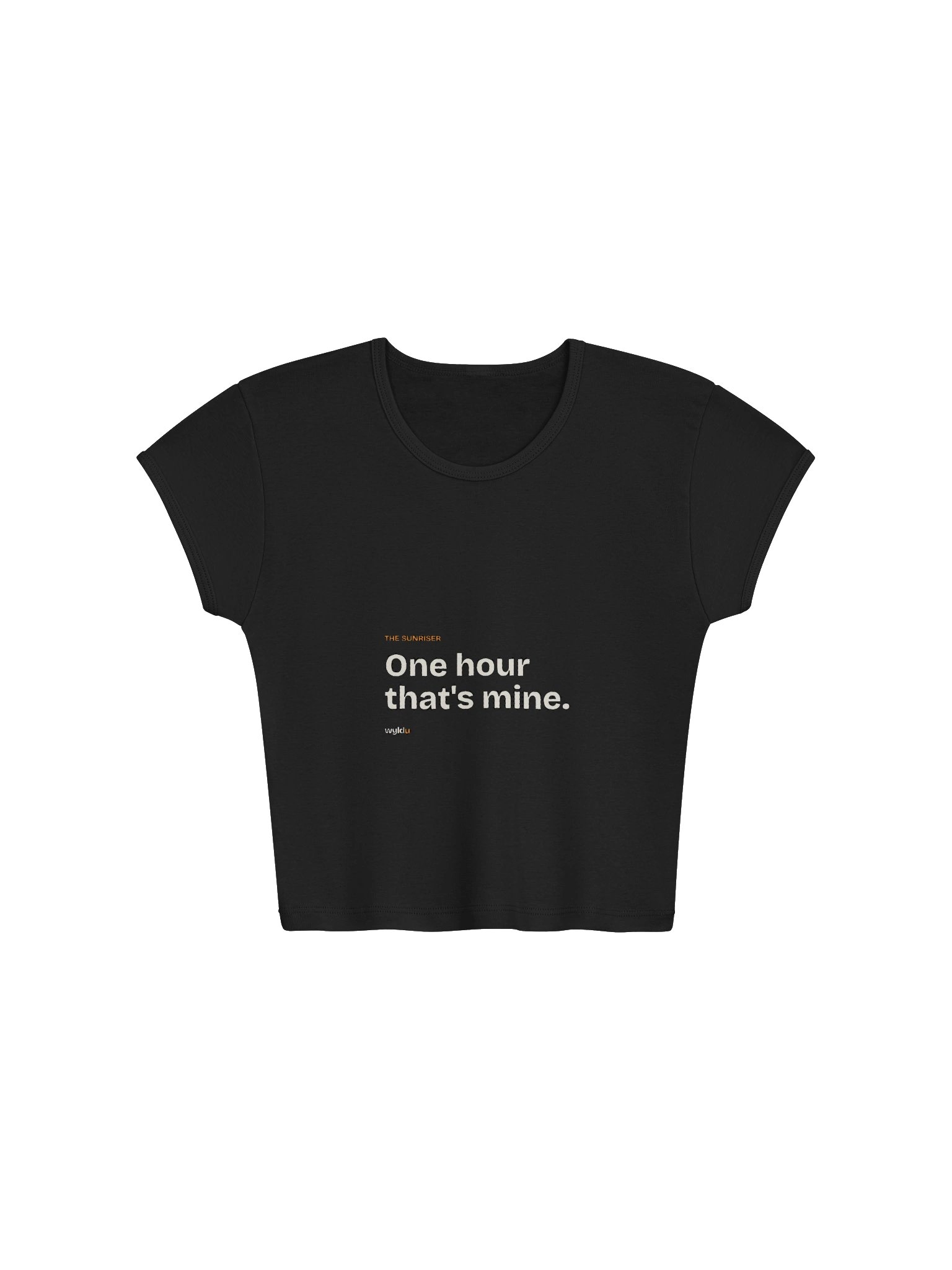The Sunriser Baby Tee product image (2)