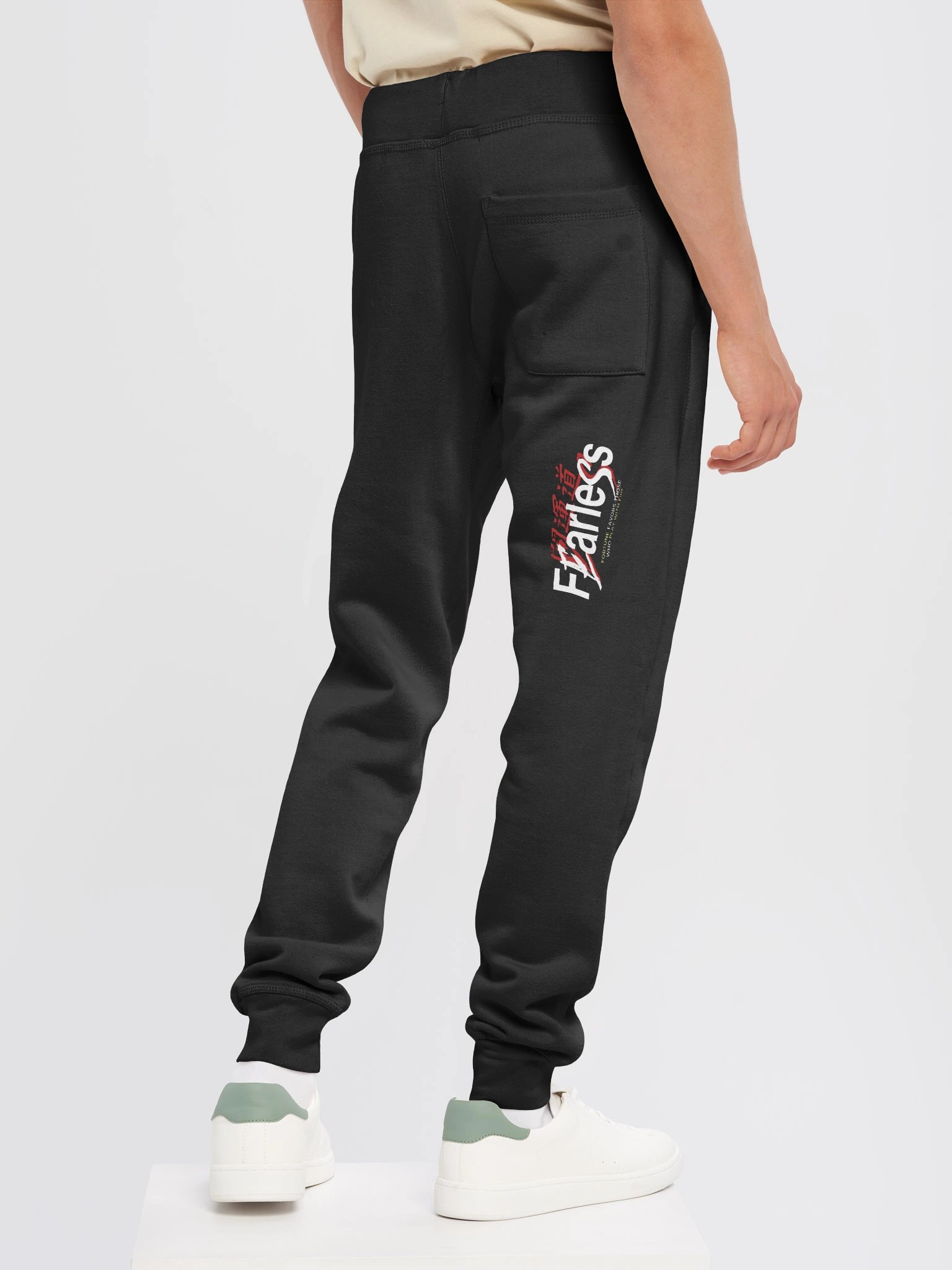 Eris Fire Quote Fleece Joggers product image (13)