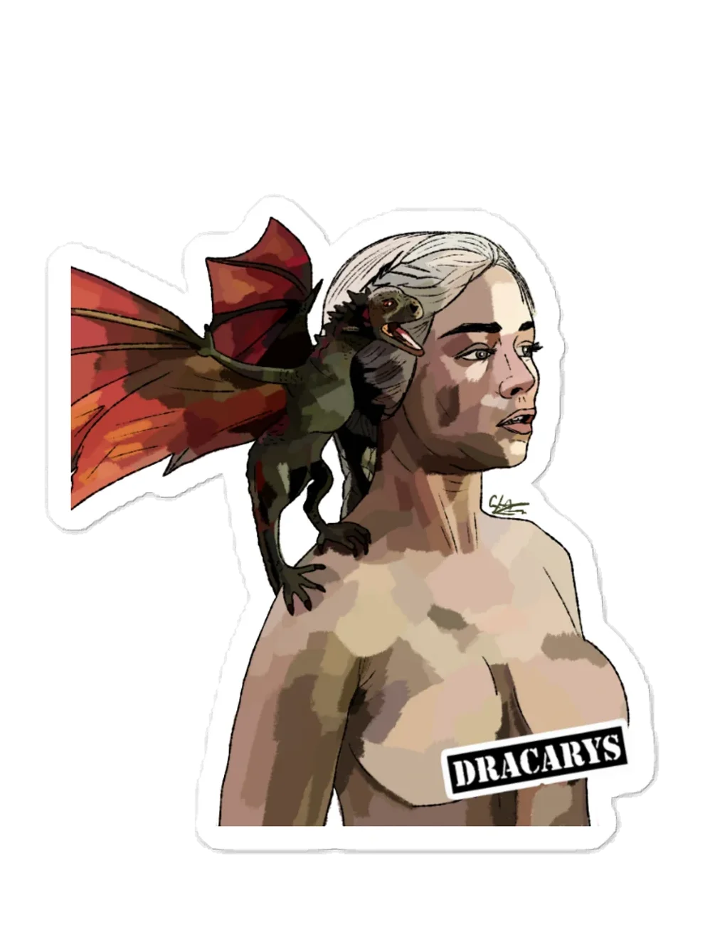 Mother of Dragons Sticker product image (1)