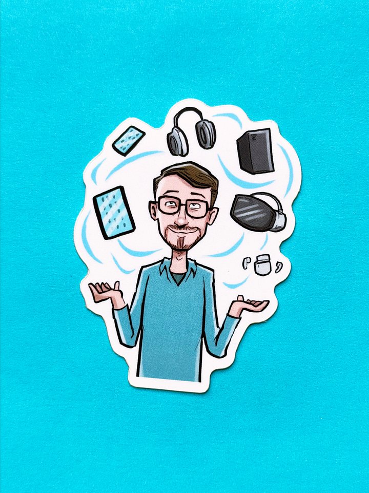 DTNS Die-Cut Host Stickers product image (2)