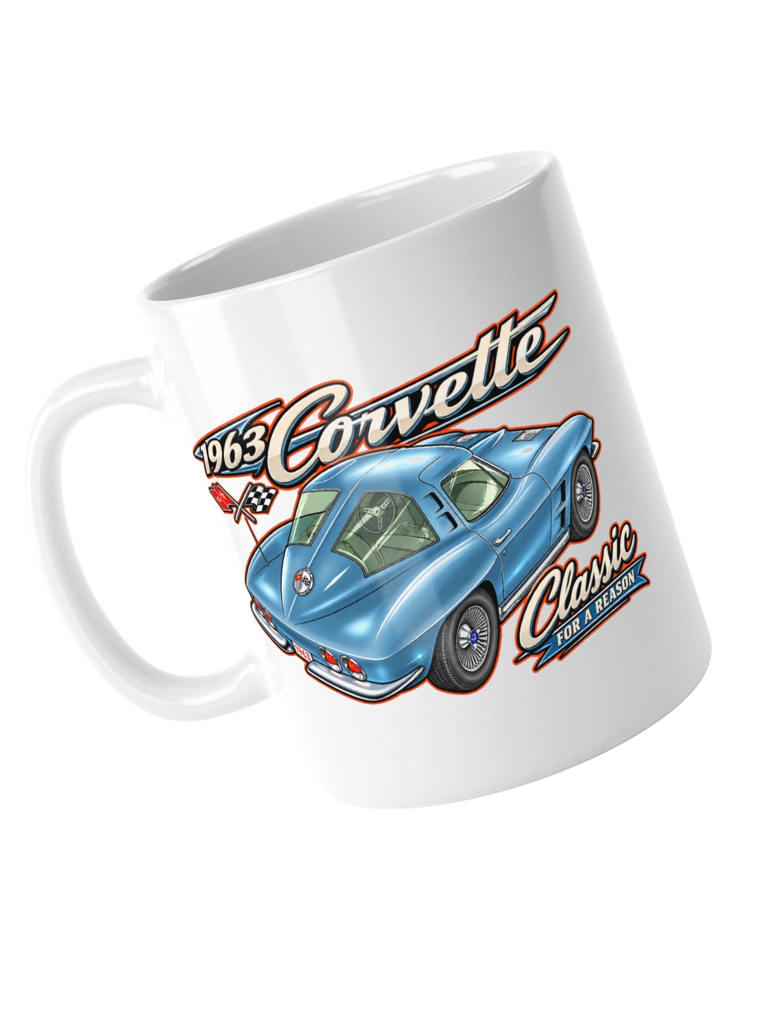 1963 Corvette – Classic in Blue Mug product image (14)